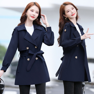 邻家女孩旗舰店女装姚领她之蝶莱茨正品伊莎贝尔风衣2021新款秋