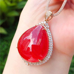 红纹石吊坠正品