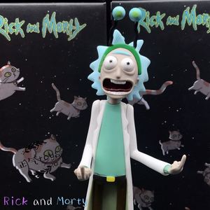 rick and morty 瑞克与莫蒂 中指潮玩摆件模型手办人偶送男友礼物