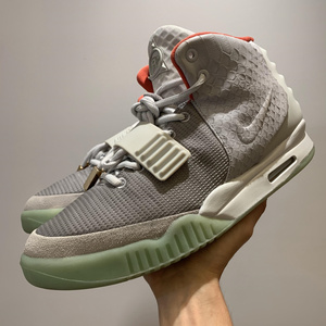 5 耐克 nike air yeezy 2 nrg kanye west 灰椰子2 508214-010