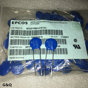 原装 EPCOS西门子压敏电阻 B72214S2141K101 S14K140E2 S14K140