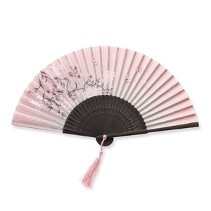 和风扇子折扇舞蹈扇古风武器精美古装中国风折叠式小旗袍挂扇绢扇