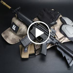 水弹枪下供弹m4专业成人cs狙击手动抛壳水晶弹抢软胶蛋抢男孩玩具