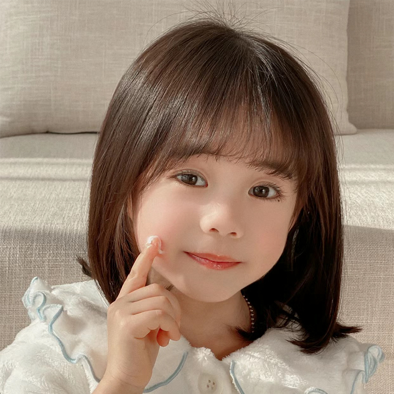 儿童假刘海可爱