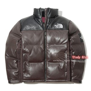 羊皮羽绒服男北面