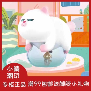 vivicat二代懒趴系列盲盒手办popmart泡泡玛特猫咪手办潮玩摆件