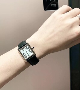 卡地亚坦克tank solo石英女表专柜正品代购wsta0030