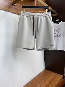 正品代购ZEGNA/杰尼亚2024春夏新款男士XXX系列logo织带休闲短裤