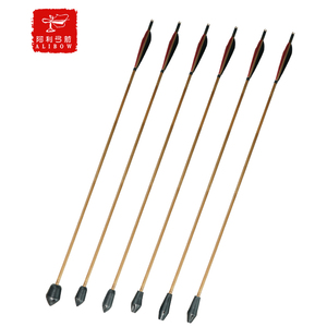 阿利弓箭专利产品蒙古萨尔靶用鸣笛竹木箭