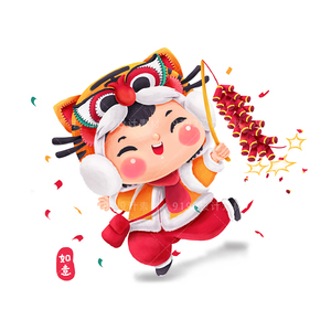 50tantao0390淘宝新年虎头帽男孩女孩国潮风糖葫芦宝宝周岁生日蛋糕