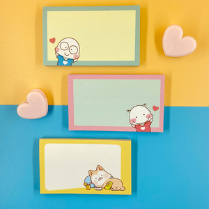 阿白酱卡通便利贴阿尼君学生用n次贴便签标记条创意备忘录的部屋