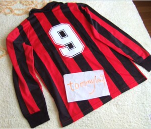 售寻 89 90 8990 赛季 ac 米兰 范巴斯滕 球衣 阿贾克斯 荷兰