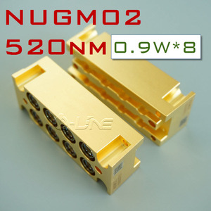 投影机光源绿光模块525nm 8*1W NUGM03T 绿色激光器8W Bank