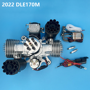 2022新DLE170M超轻形动力伞汽油发动机双缸自然风冷电启动发电