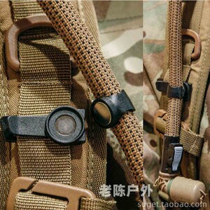 woojin扣具wj磁力吸管夹扣magnetic clip户外骑行水袋水管固定diy