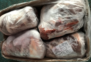 巴西进口新鲜冷冻去骨牛肉 牛胸肉 大块冰鲜冷冻牛肉 24/斤