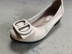 邦赛女春秋款中老年妈妈鞋真皮软底舒适浅口平底单鞋中年大码女鞋