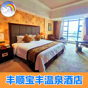 梅州旅游丰顺宝丰温泉酒店门票独立带浴缸房含双早温泉无限次