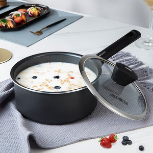 爱仕达奶锅 16cm辅食不粘汤奶锅婴儿热奶锅煮面小奶锅电磁炉通用