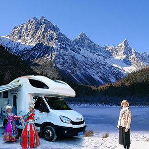 希皮士四川成都房车租赁 租车自驾熊猫基地九寨沟川藏318川西环线