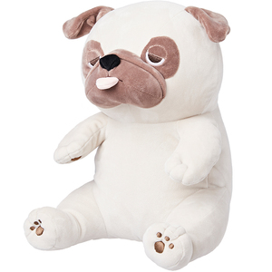 【直营】livheart柴犬公仔坐姿毛绒玩具巴哥狗狗玩偶抱枕生日礼物