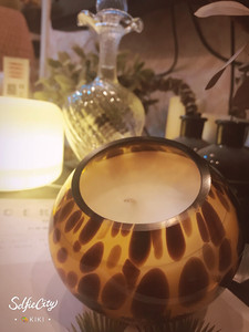 Zara Home玻璃杯蜡烛黑香草