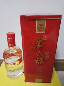 金六福特曲(铁盒)浓香型52度