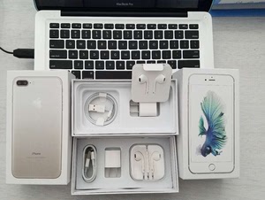 原装闲置碎花个人全棉iphone6/6s/7数据线耳机充电器苹果全新拉架布图片