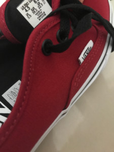Vans专柜正品灰色红色黑色Keds小白鞋帆布鞋非匡威NikeAdidas