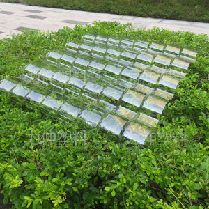 小青瓦   PC耐力板亮瓦 采光塑料透明瓦片  屋顶透光瓦