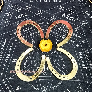 复古欧式合金幸运马蹄铁挂件摆件生日婚礼礼品装饰工艺品怀旧