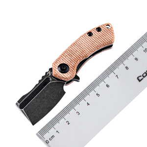 现货 154cm钢迷你钥匙扣刀edc挂件刀随身便携挂件开箱刀锋利便携