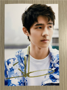 『冲冠』大陆明星刘昊然亲笔签名照片24款经典定妆照无仿无印刷