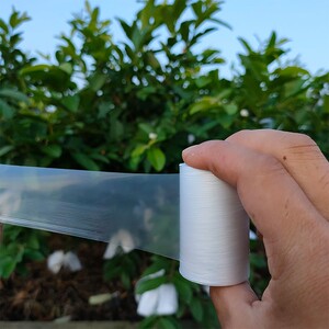 果树嫁接专用膜进口嫁接膜农用需打结薄膜嫁接绑带苗木扦插嫁接膜