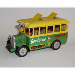 手工制作巴士车