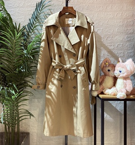 麦寻女装2022春季新款高级中长气质款风衣外套女ofyl1014休闲时尚