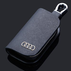 奥迪a4l a6l a5 a7 a3 a8 a7 q5 q3 q7男女智能汽车钥匙包套真皮