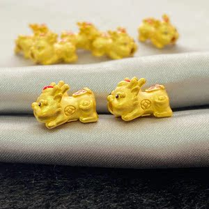 小貔貅黄金宝宝手链