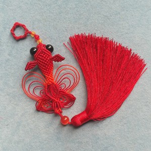红色金鱼结