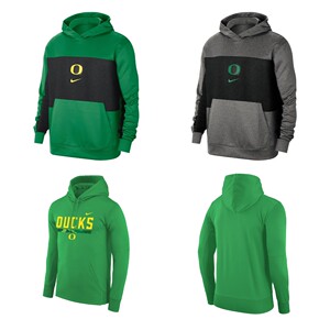 nike 耐克ncaa 俄勒冈大学 鸭子 运动训练服 篮球 卫衣帽衫hoodie