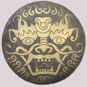 古代兵器盾牌舞台表演摄影 儿童玩具pvc材质古装影视拍摄盾牌