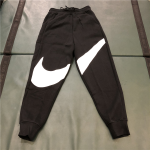 00卖衣服的和尚淘宝耐克裤子男梭织大勾子跑步训练运动裤透气速干