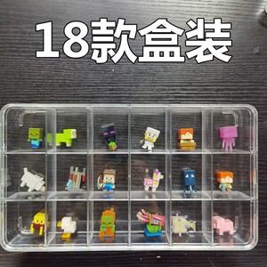 我的世界q版手办骑士盲袋1寸桌面人偶玩公仔摆件塑料玩具tb