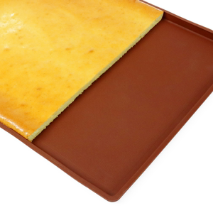 耐高温硅胶烤盘蛋糕卷瑞士卷多功能模具饼底烘烤烘焙工具 励豆