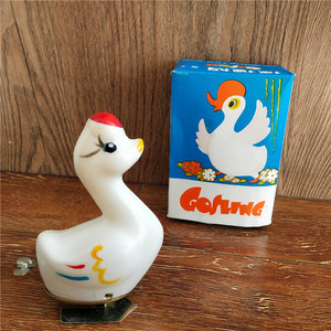 怀旧收藏摇摆鹅老库存玩具八十年代摆件玩具上海玩具三厂出品