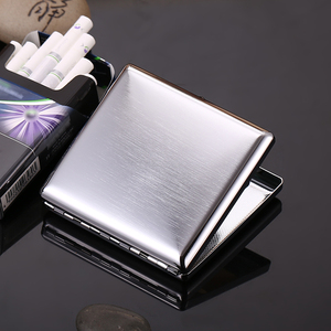 日本王子烟盒prince香烟盒20支装光板拉丝超薄便携防压男礼品刻字