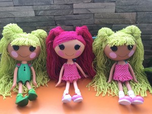 彩云国外贸乐乐天使大号毛线头发散货人偶摆件娃娃硬体公仔 多款