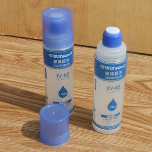 可得优125ml办公用品液体胶水 大号普通实用型透明强力学生胶正品