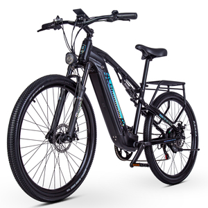 26寸山地款电动助力新型电瓶自行车代锂电池成人越野通勤运动单车