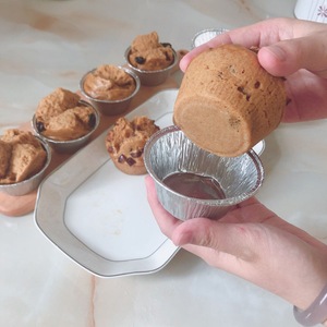 发糕模具蒸锅用蛋糕模具蛋挞杯大号小号锡纸材质耐高温钵仔糕家用